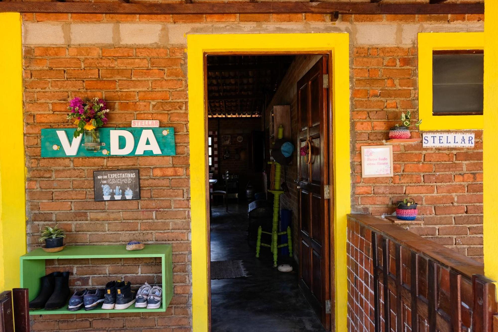 Chale Com Vista Privilegiada Pilões de Dentro 外观 照片